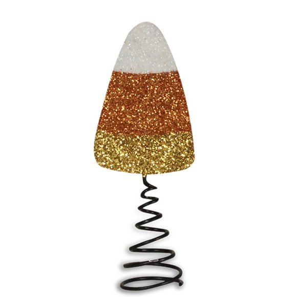 Bethany Lowe Halloween Mini Candy Corn Tree Topper - Picture 1 of 5